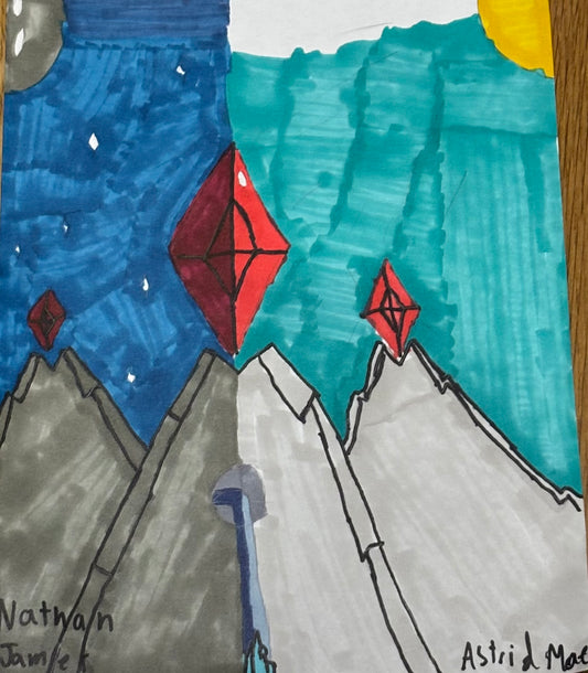 Day Night Mountain Ruby